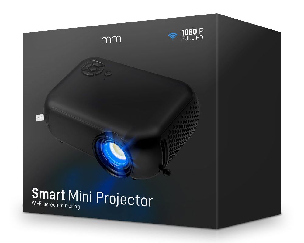 mini mały projektor do telefonu komórkowego na ścianę wifi hd led usb przenośny