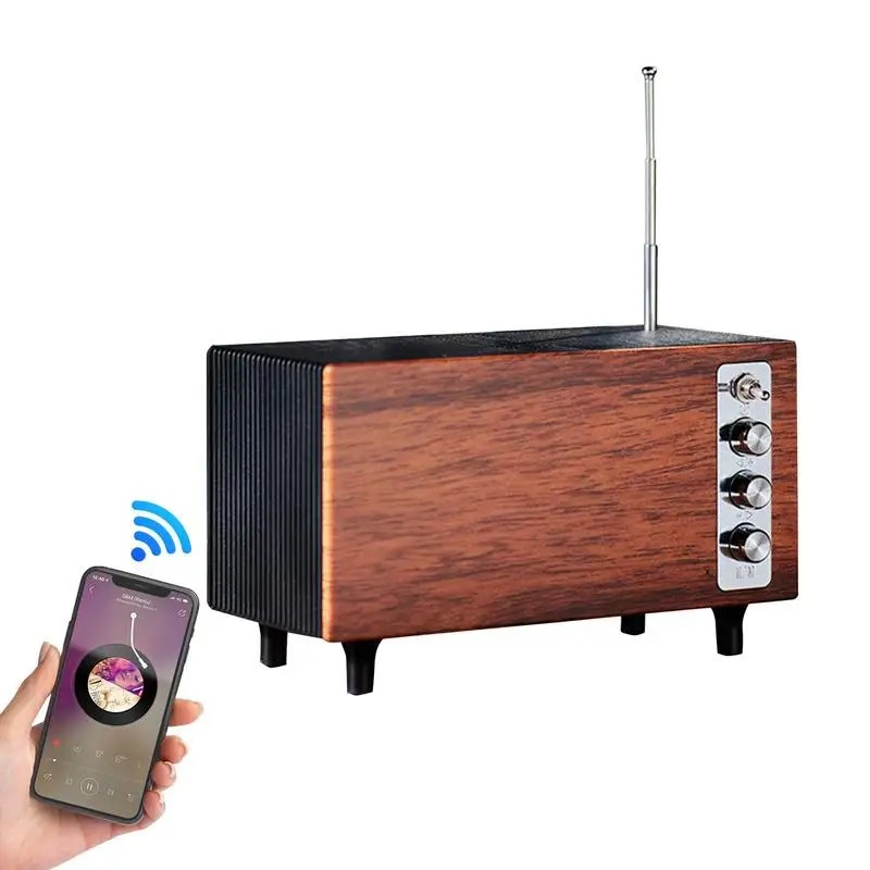 Odbiornik radiowy retro vintage design radio małe mini