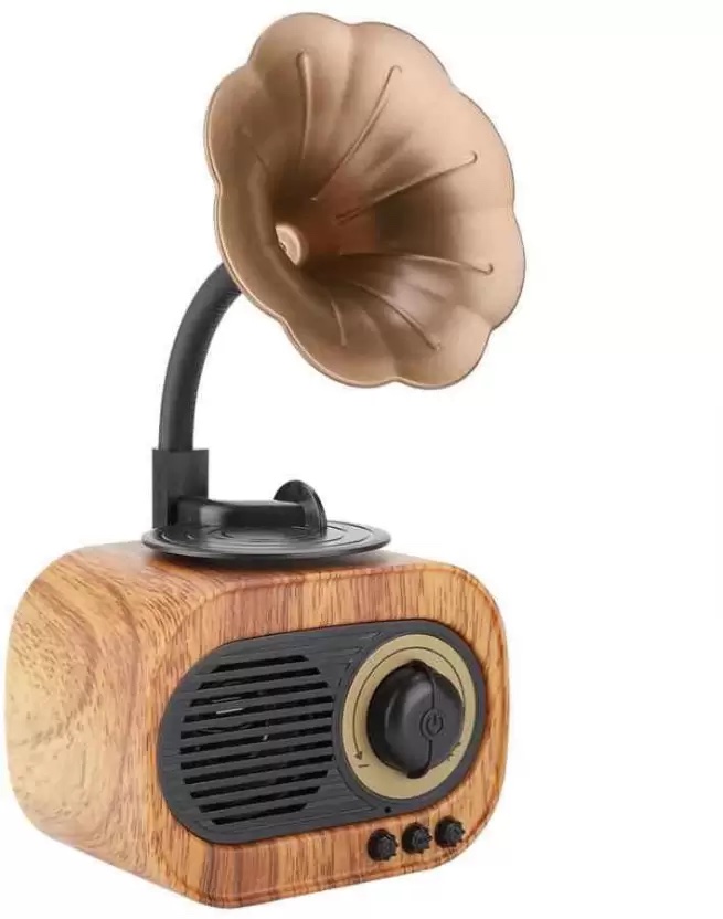 Wielofunkcyjne radio z odtwarzaczem retro w stylu vintage